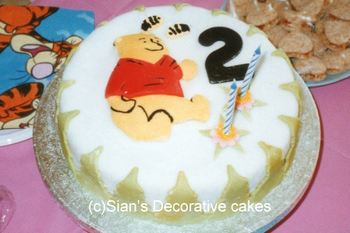 Winnie The Pooh birthday cake